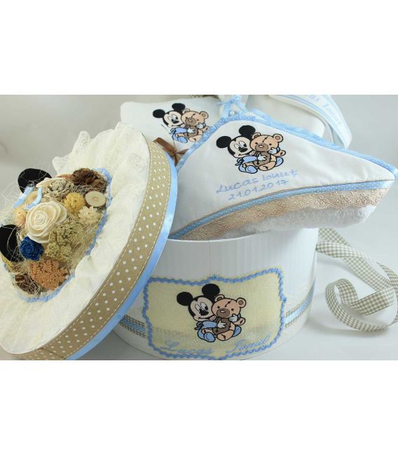 Trusou botez bebe Mickey Mouse si ursulet