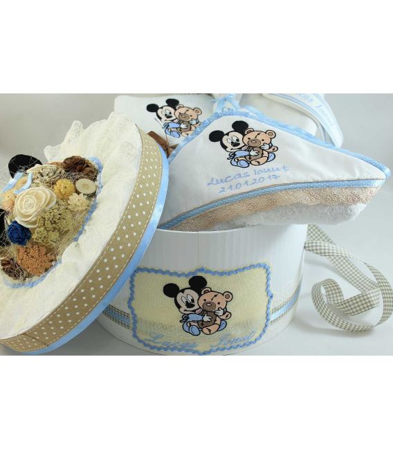 Trusou botez bebe Mickey Mouse si ursulet