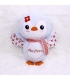 Jucarii personalizate bebelusi - Jucarie personalizata cu nume model pinguin Andreea