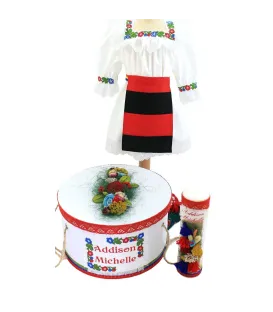 Trusou botez complet fetite traditional Maramures