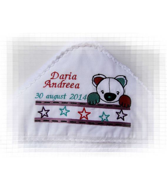 Trusou botez personalizat Ursuletul Panda