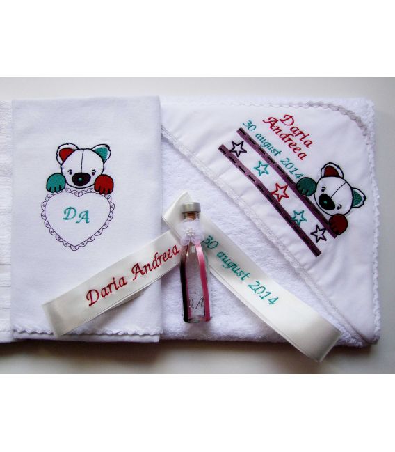 Trusou botez personalizat Ursuletul Panda