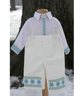 Costum botez traditional baieti Mihai