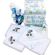 Set trusou bebe strumf personalizat cu jucarii  - Trusouri  Botez Complete