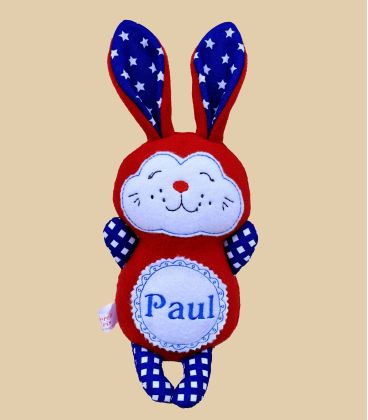 Iepuras personalizat cu nume Paul