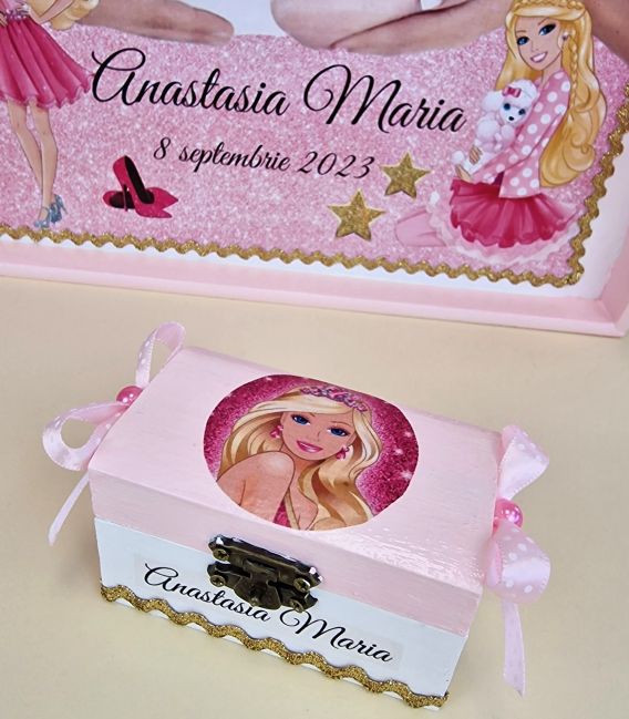 Barbie set mot personalizat 8 piese